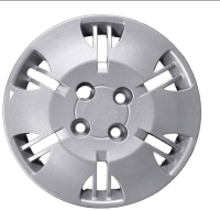 FIAT PANDA 03> COPRICERCHIO SINGOLO 13 AFTERMARKET NON ORIGINALI RAGGIO 13 LOGO BLU